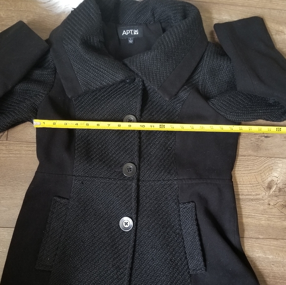 APT 9 BLACK PEACOAT - Picture 9 of 10